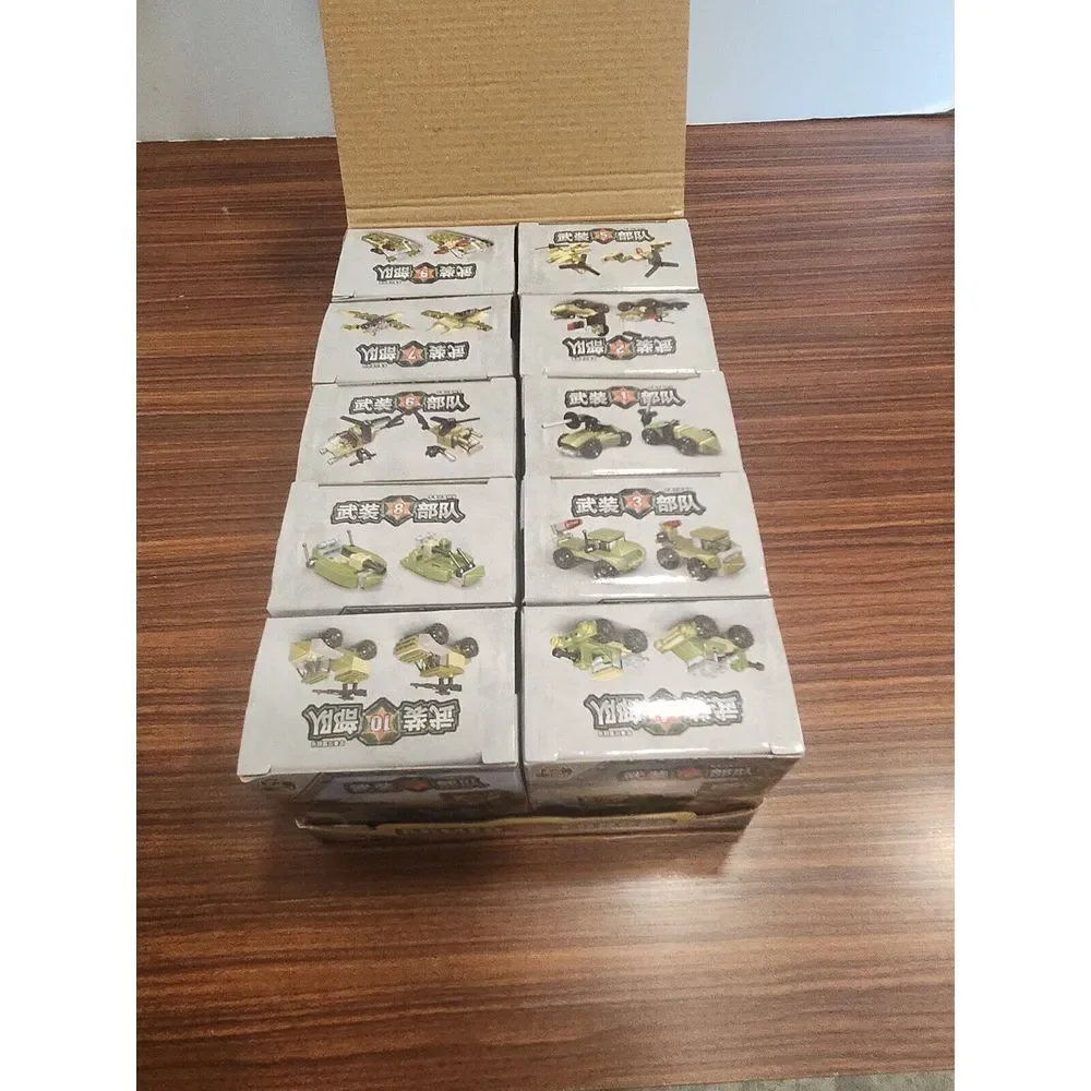 Armed Forces Alliance‎ Battle Operation Building Blocks Includes 10 Vehicles